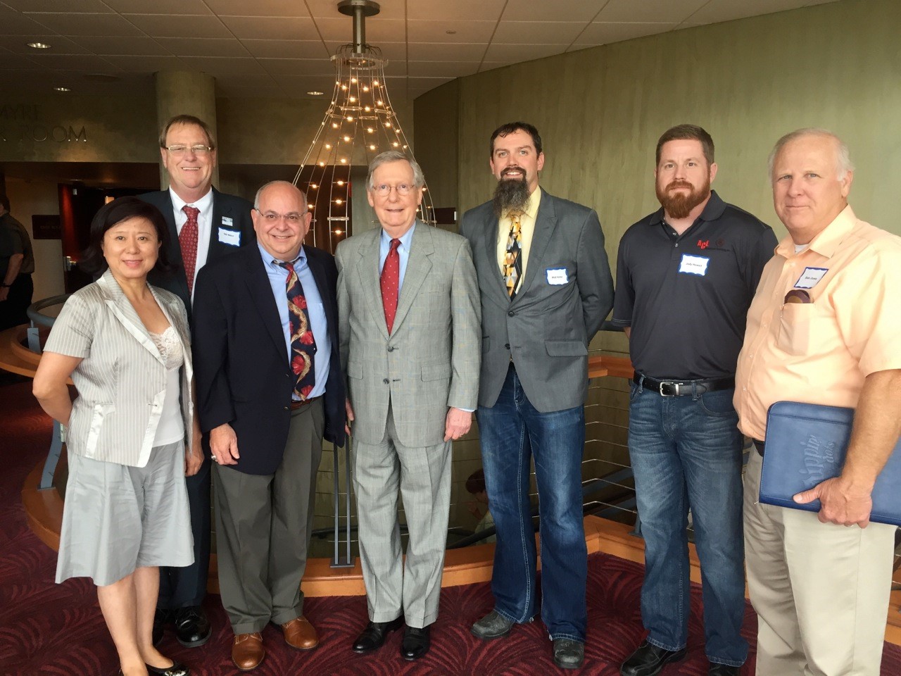KY Exporters with Senator McConnell - July 1 2015